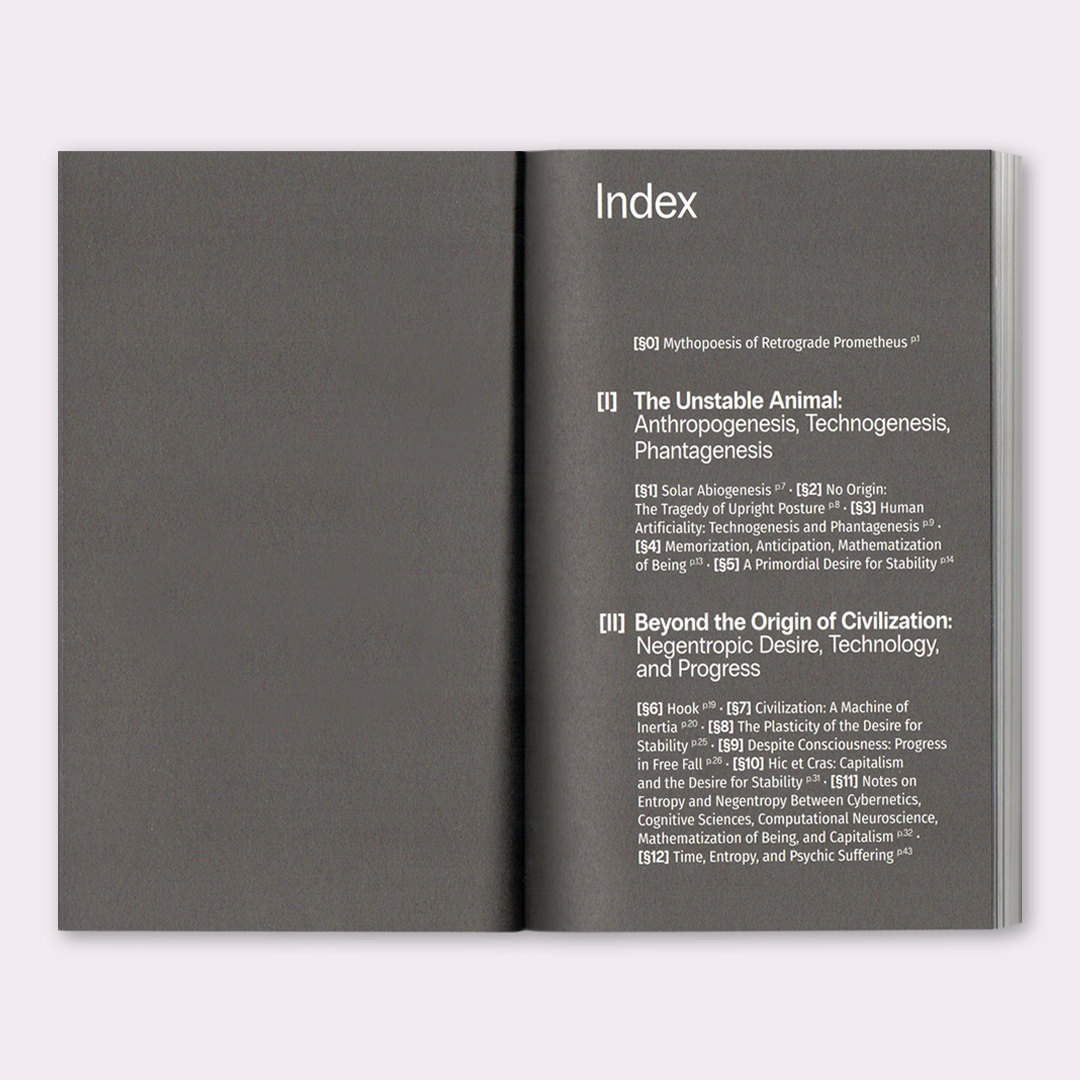 Retrograde Prometheus — inside pages