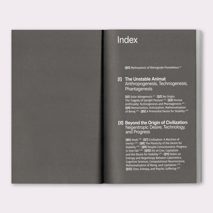 Retrograde Prometheus — inside pages