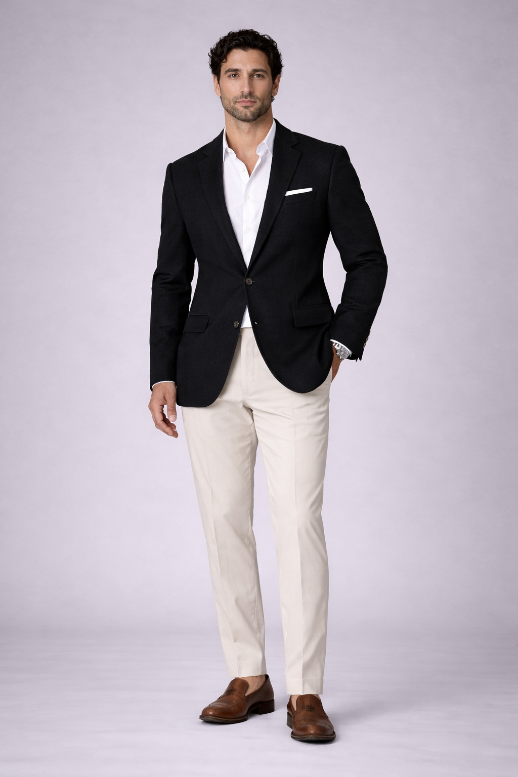 Lindbergh Blazer in BLACK – product view