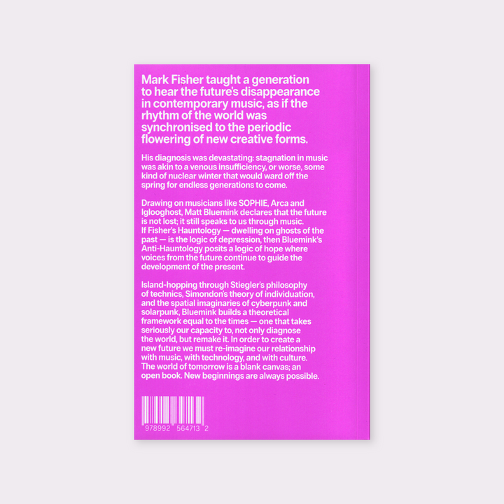 The Future is not Lost — back cover
