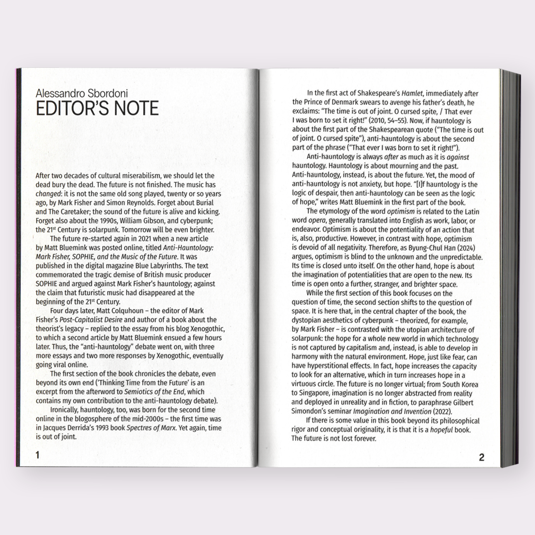 The Future is not Lost — editor&