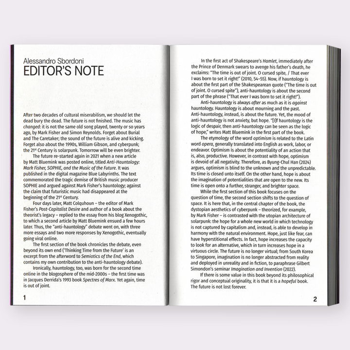 The Future is not Lost — editor&