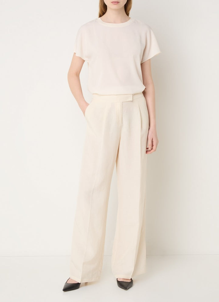 PennyBlack Viscose Trousers | Ivory
