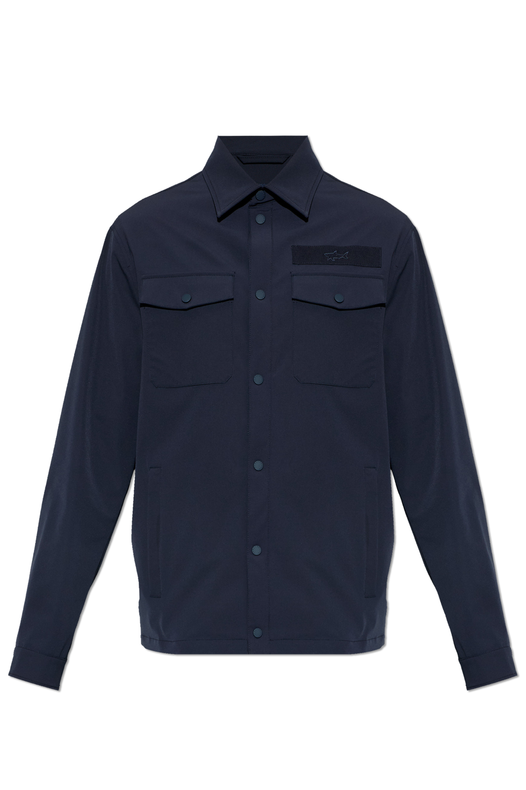 Paul &amp; Shark Typhoon Stretch Waterproof Overshirt | Navy