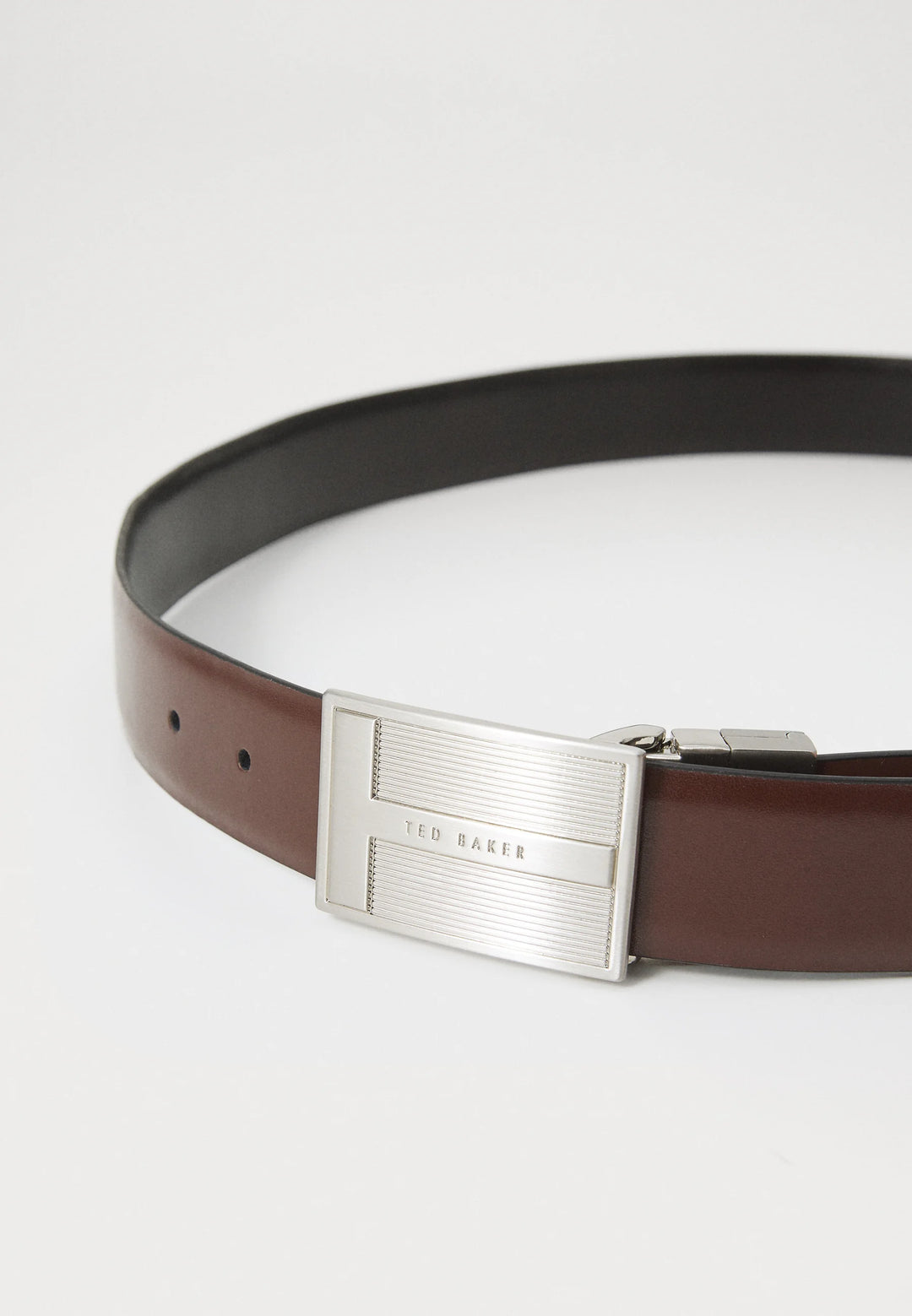 Ted Baker Newbey Belt In A Box | Black/Brown