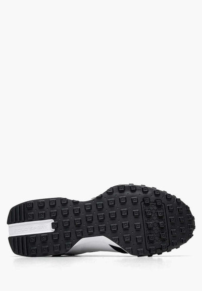 Ralph Lauren Leather and Suede Sneakers | Black/White