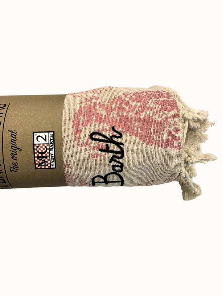 MC2 Saint Barth Foutas JN Πετσέτα παραλίας | Pink Jungle