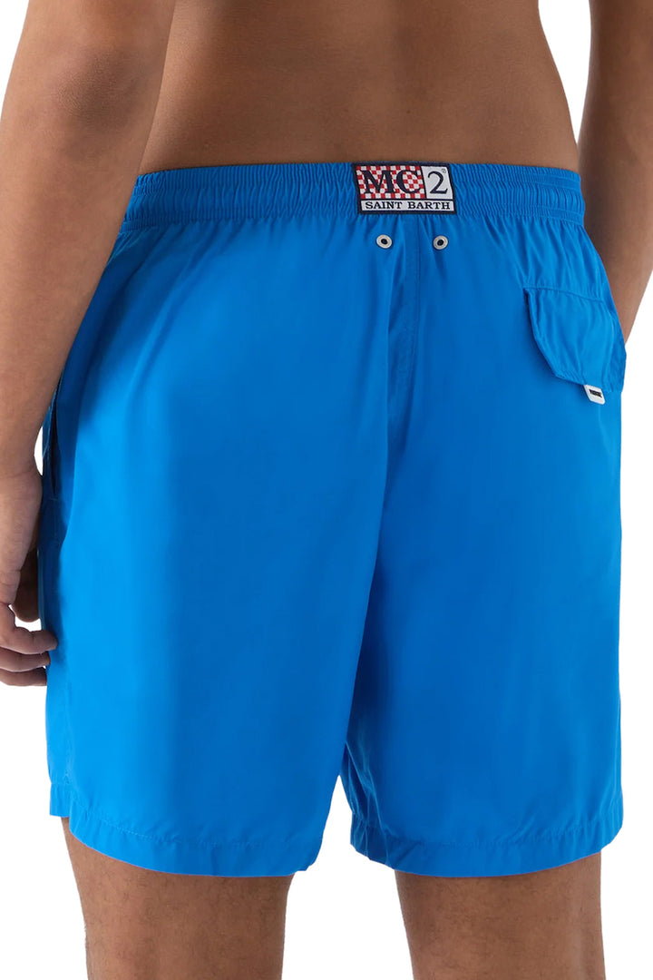 Short de bain MC2 Saint Barth Lighting Pantone | Bluette