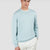 Paul & Shark Garment Dyed Pima Cotton Crewneck Sweater | Ether Blue