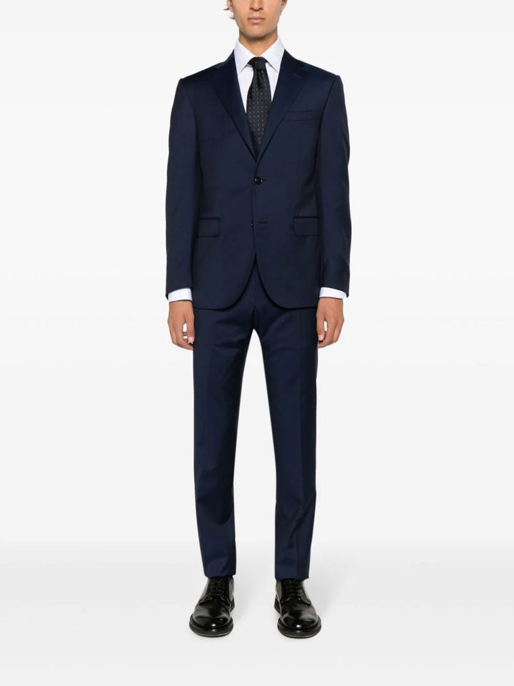 Corneliani Κοστούμι Super 130 | Σκούρο Μπλε