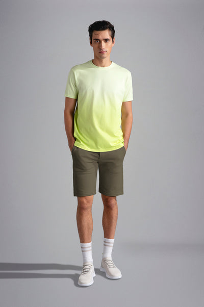 Paul & Shark Cotton Bermuda Shorts | Army Green