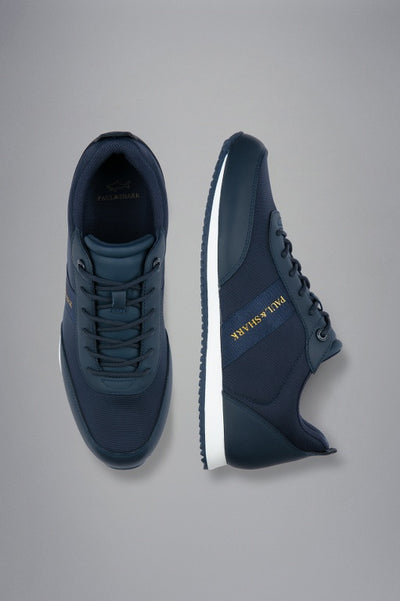 Paul & Shark Υβριδικά Sneakers από Τεχνικό Ύφασμα | Σκούρο Μπλε