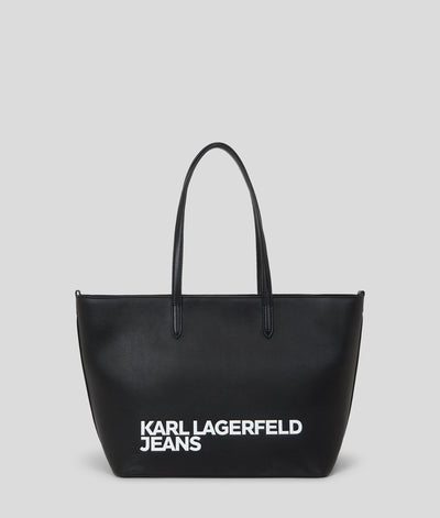 Karl Lagerfeld Μεγάλη Tote Bag με Λογότυπο | Μαύρο