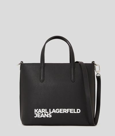 Karl Lagerfeld Essential Logo Μίνι Τσάντα | Μαύρο