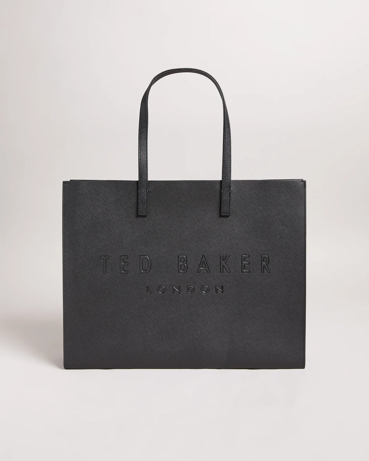 Ted Baker Sukicon Crosshatch East West Icon Bag | Black