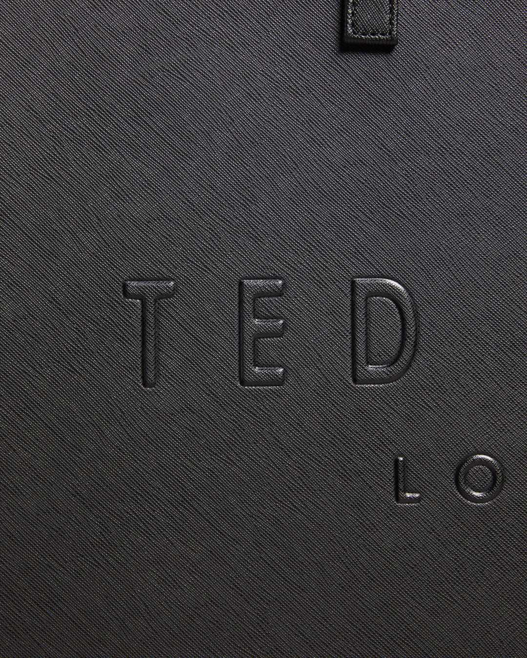 Ted Baker Sukicon Crosshatch East West Icon Bag | Black