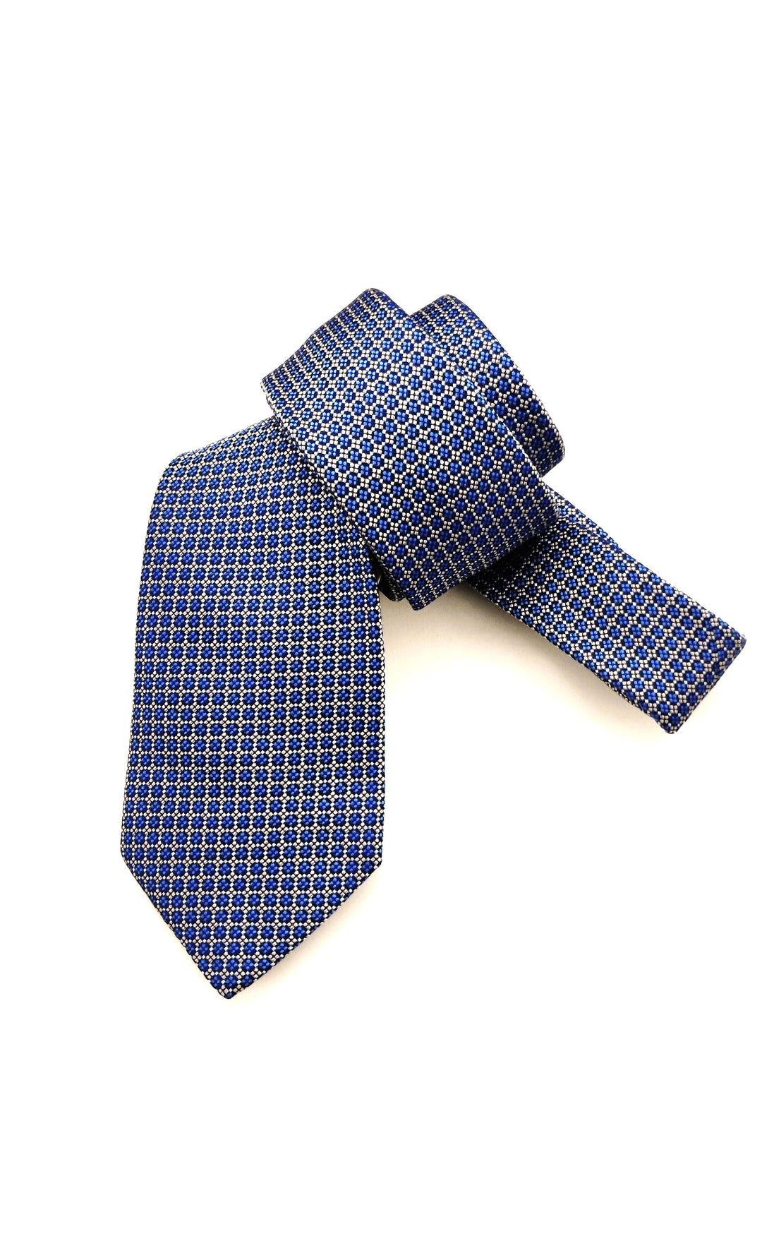 Lanvin Krawatte 8 cm: Blue Mix 6 – Produktansicht