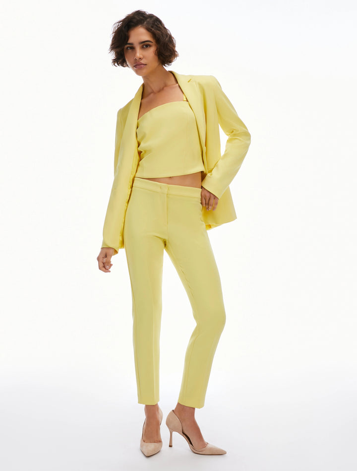 PennyBlack Colonia Trousers in Lemon – side view