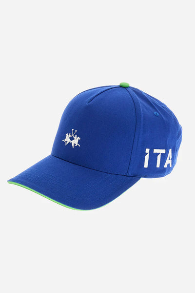 La Martina Baseball Cotton Cap Italy - Yao | Princess Blue