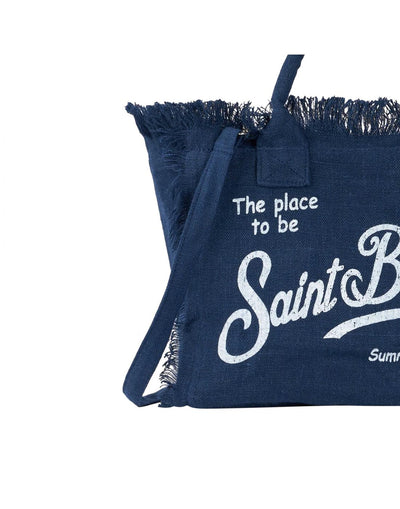 MC2 Saint Barth Vanity Canvas Bag | Blue Navy