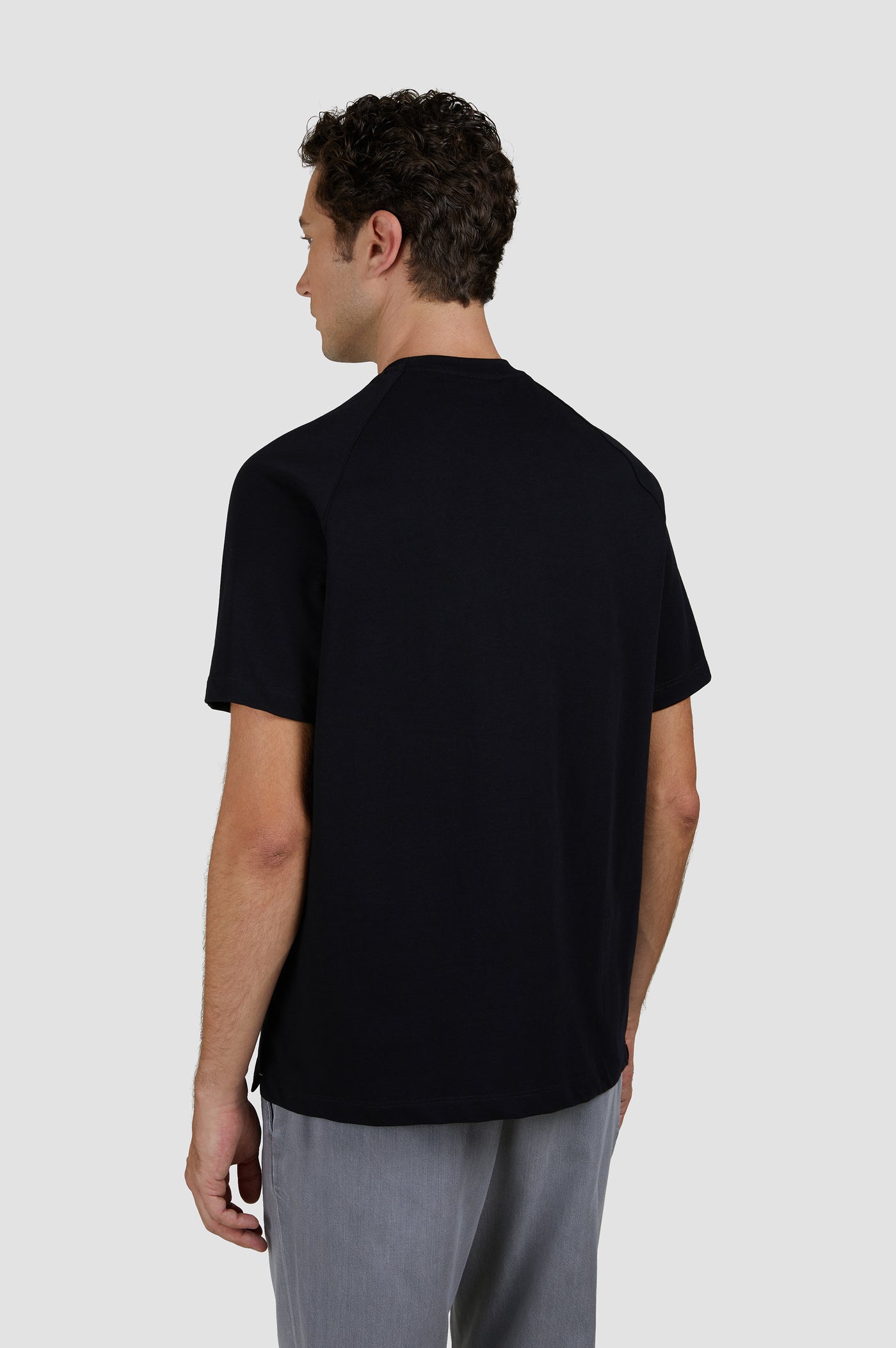 Paul & Shark Embroidered Fin Cotton Jersey T-shirt | Black