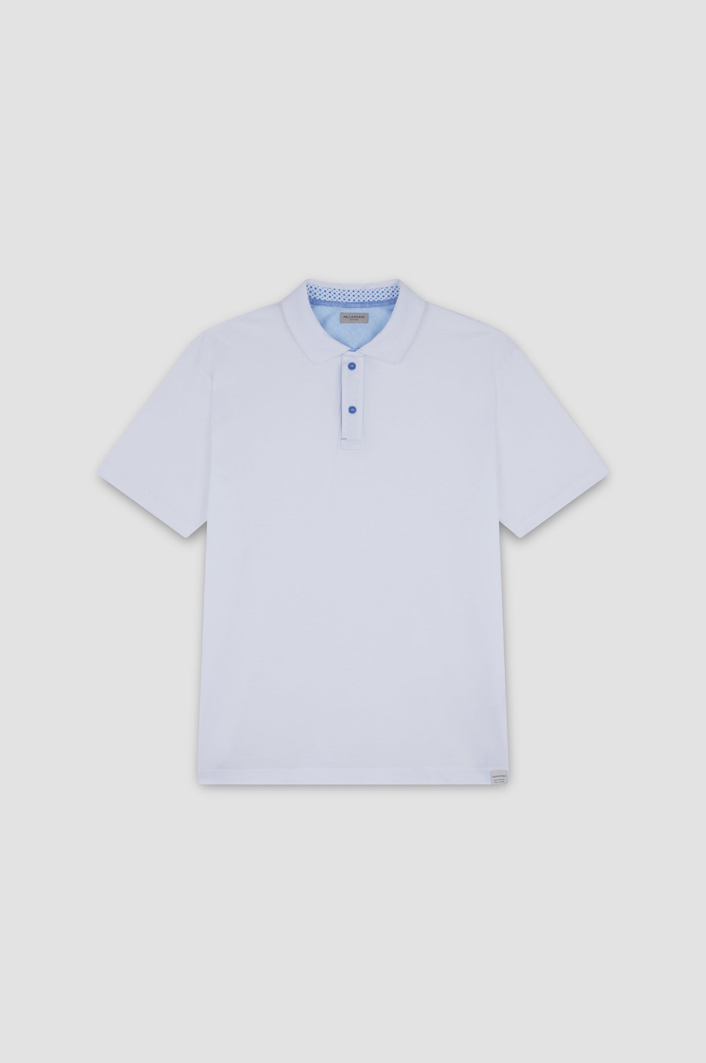 Paul & Shark Riviera Linen Details XSoft Cotton Polo Shirt | White