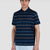 Paul & Shark Double Mercerised Jersey Cotton Polo Shirt | Navy/Multi