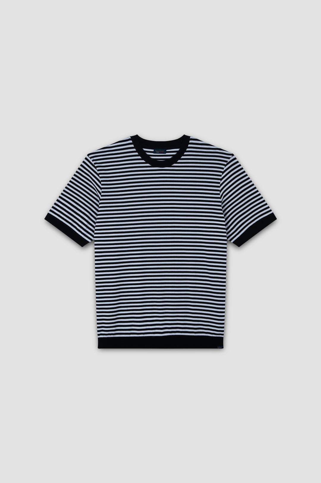 Paul & Shark Cool Touch Βαμβακερό T-shirt | Σκούρο Μπλε/Λευκό