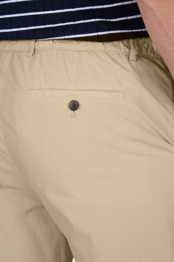 Paul & Shark Chino Pants in Ultralight Poplin Cotton | Beige