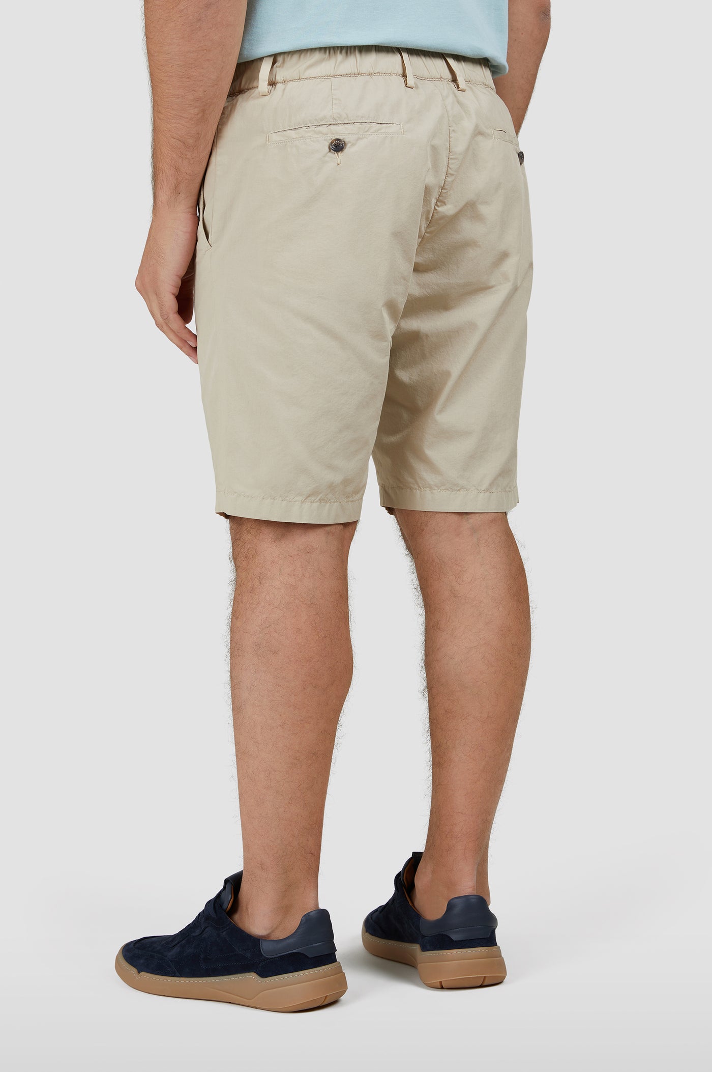 Paul & Shark Ultralight Popeline Cotton Bermuda | Beige