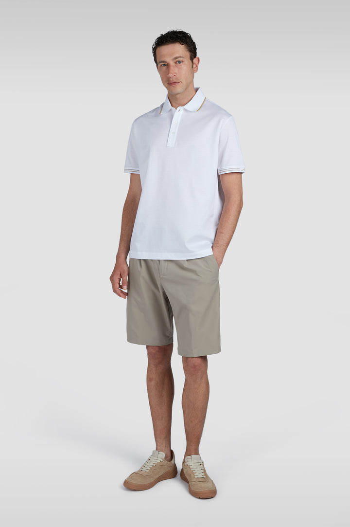 Paul &amp; Shark Dynamic Stretch Shorts | Dark Beige