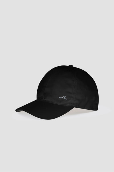 Paul & Shark Fin Cotton Baseball Hat | Black