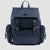 Paul & Shark Utility Nylon Backpack with Leather Trim | Navy