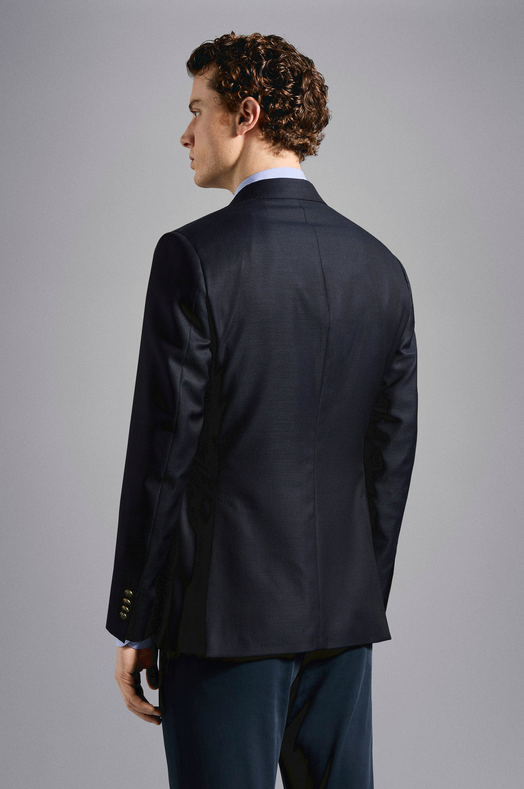 Giacca in lana leggera Paul &amp; Shark: Blu navy – vista alternativa