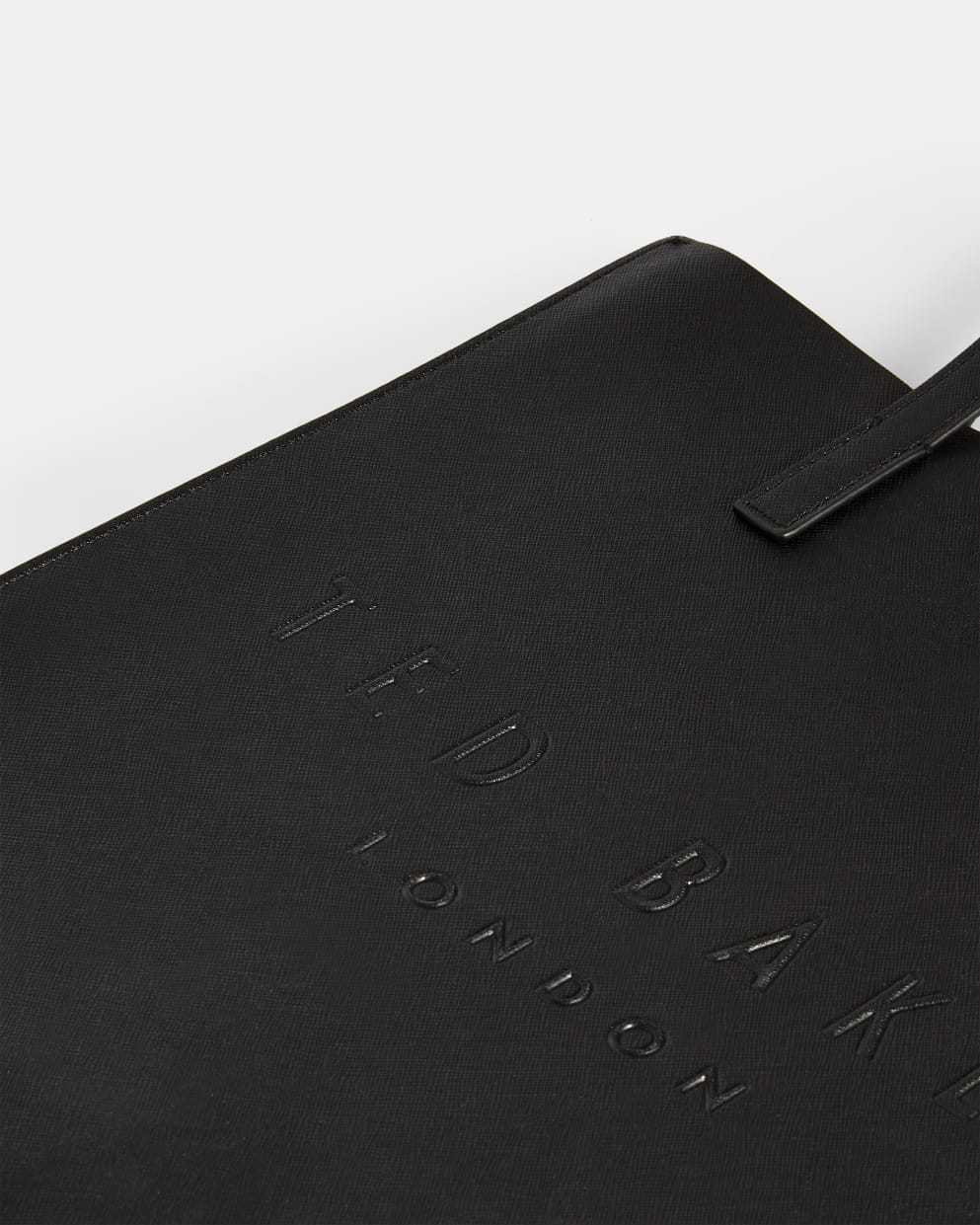 Borsa Ted Baker Soocon Large Crosshatch Icon: Nero – vista alternativa