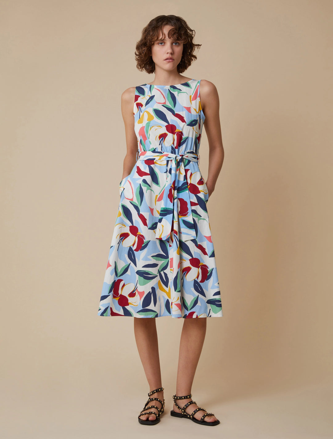 Φόρεμα PennyBlack Valance Tropical: Πολύχρωμο – προβολή προϊόντος