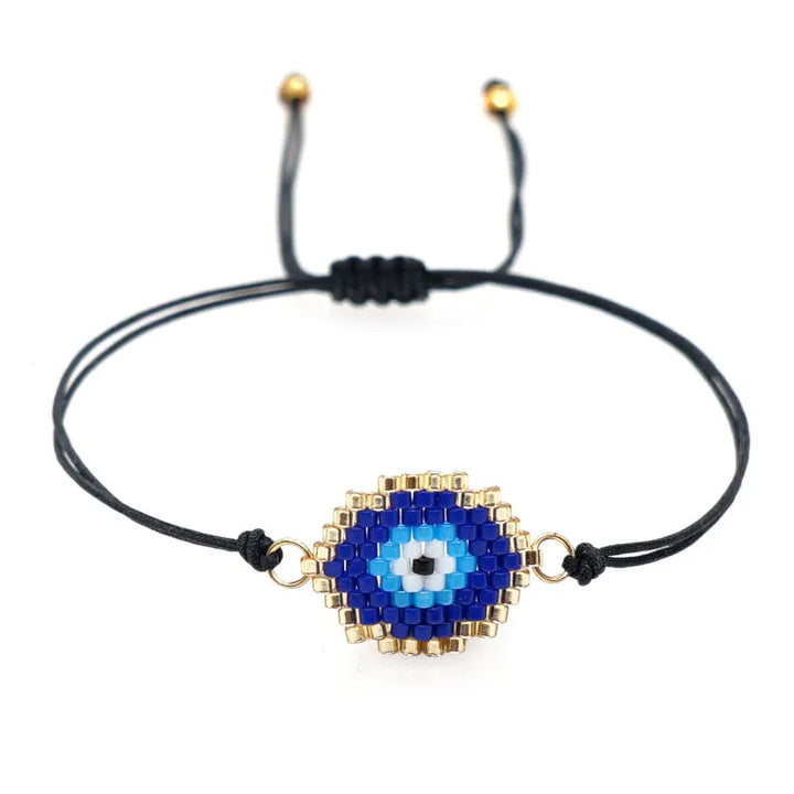 Bracelet ajustable en cordon extensible « Never Needy »: Black 697