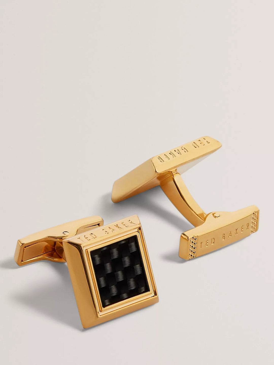 Gemelli Ted Baker Carder Carbon: Oro – vista prodotto