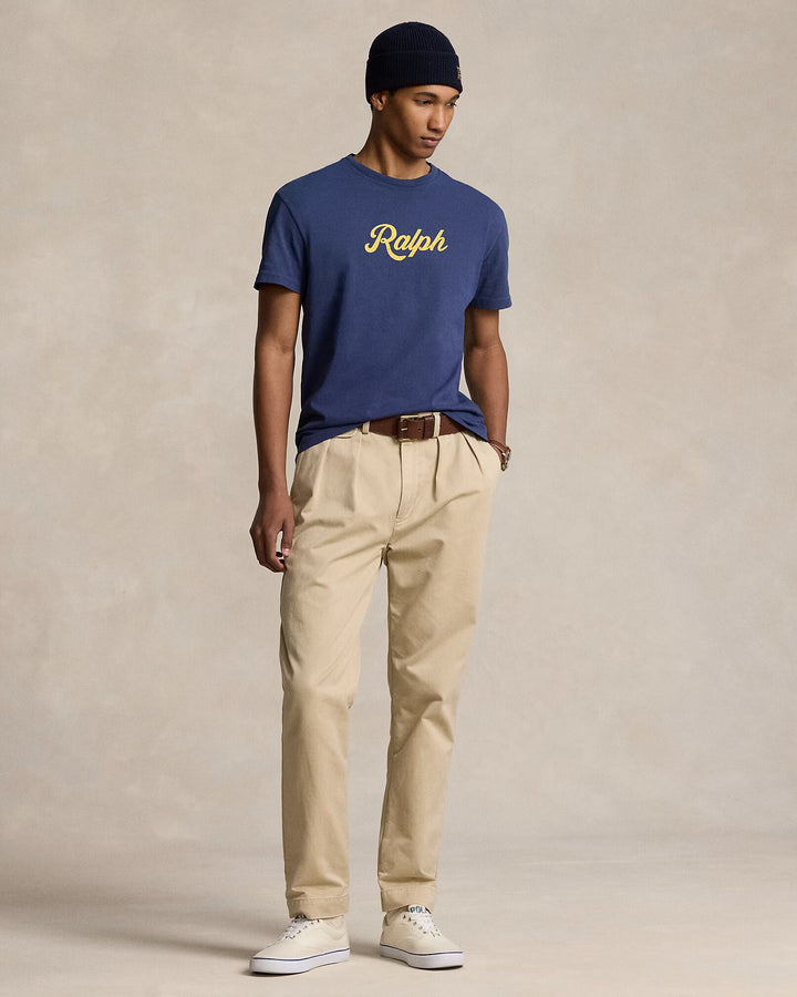 Ralph Lauren "The Ralph" T-shirt in Dark Cobalt – lifestyle view