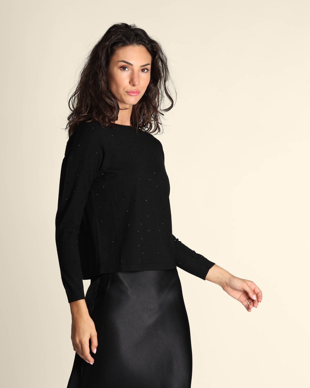 Pull Acinoso de PennyBlack: Noir – autre vue