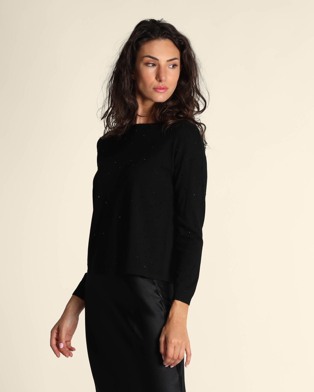 Penny Black women's PennyBlack Acinoso Sweater in Black – alternate view