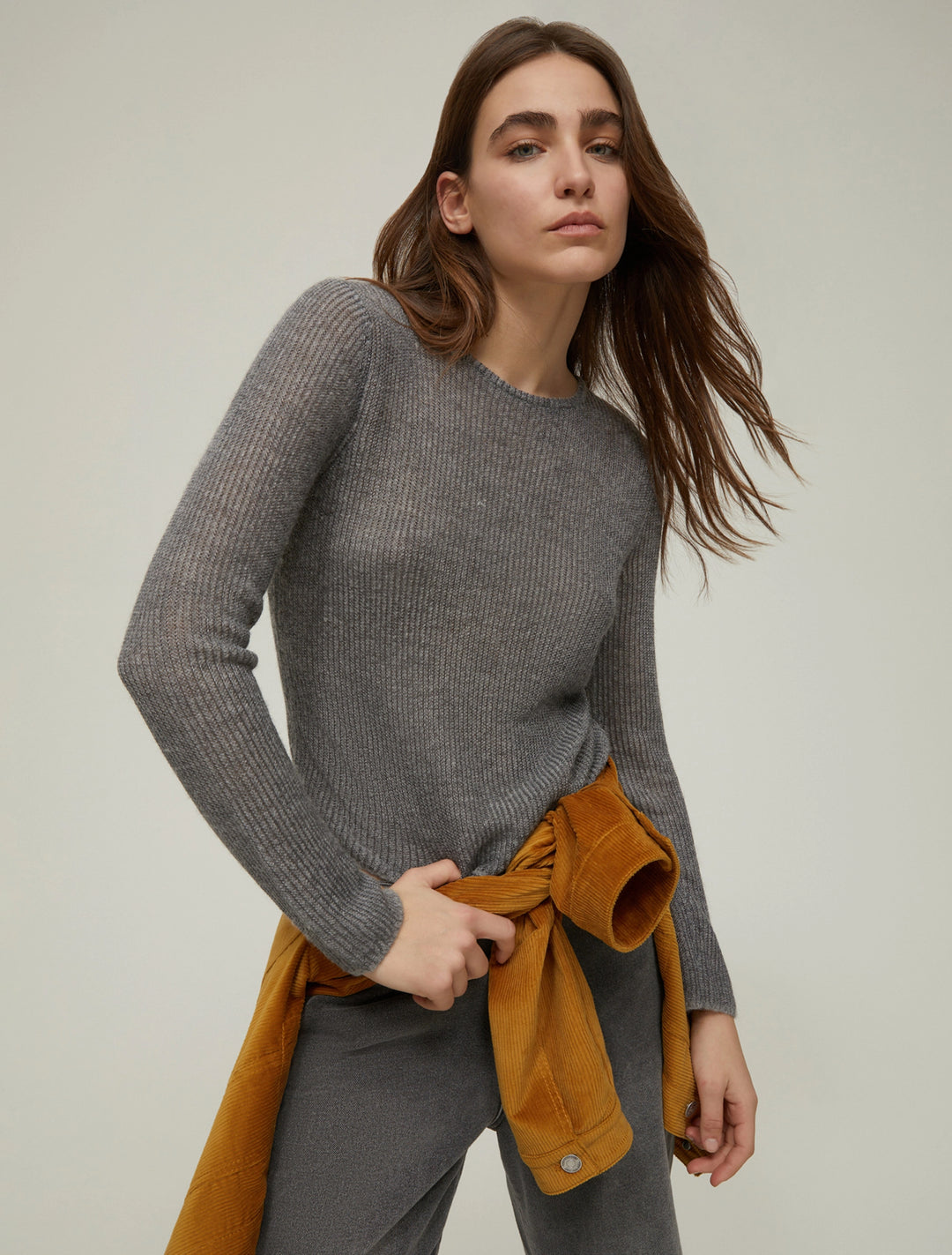 Penny Black women's PennyBlack Family Sweater in Grey