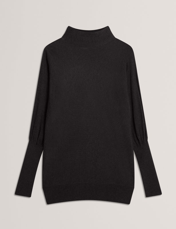 Ted Baker Jeania Pullover mit Trichterkragen: Anthrazit – alternative Ansicht