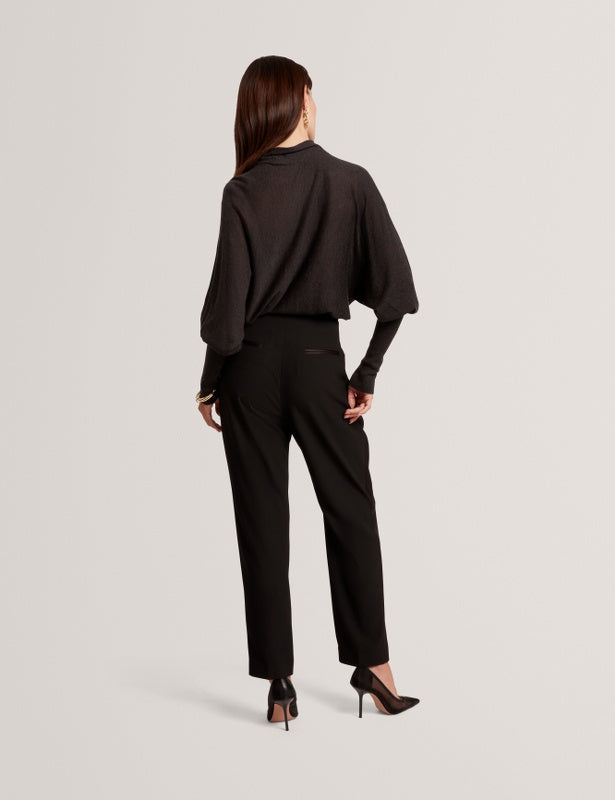 Maglione Ted Baker Jeania con collo a imbuto: Grigio antracite – vista alternativa
