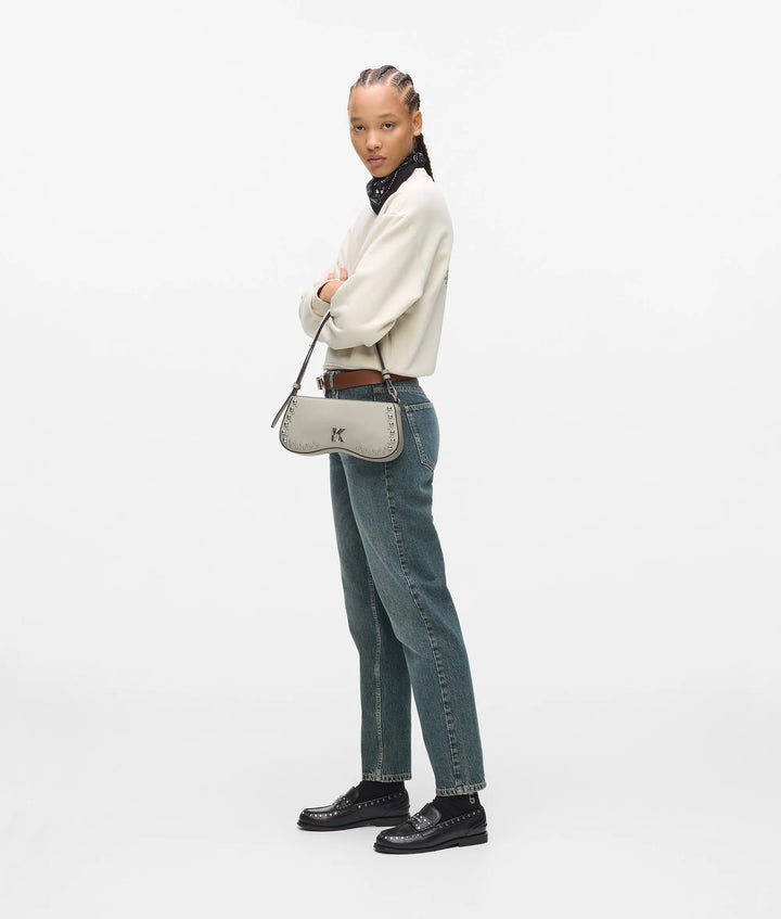 Borsa a tracolla con borchie Karl Lagerfeld: Moonstruck – vista alternativa