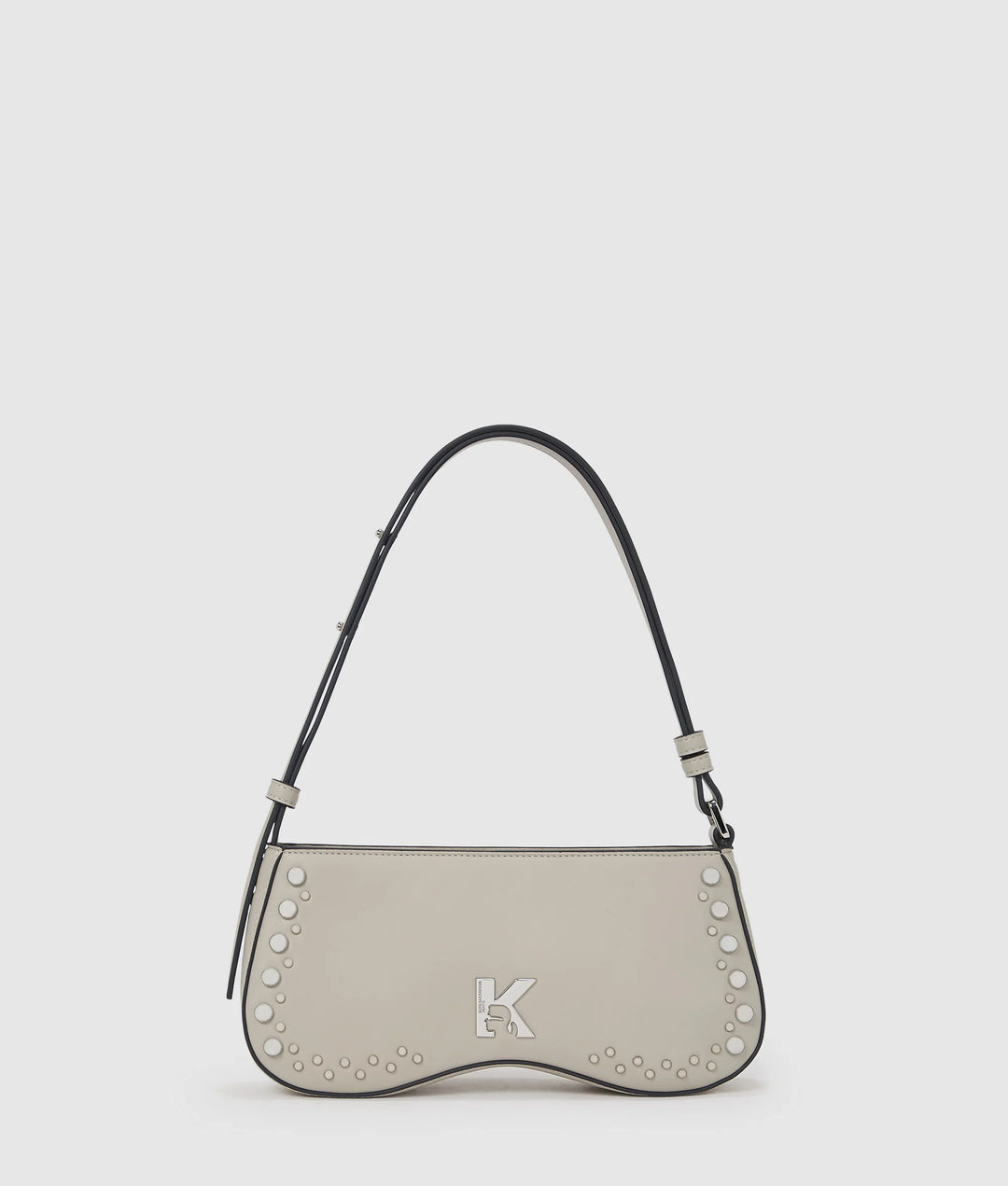 Borsa a tracolla con borchie Karl Lagerfeld: Moonstruck