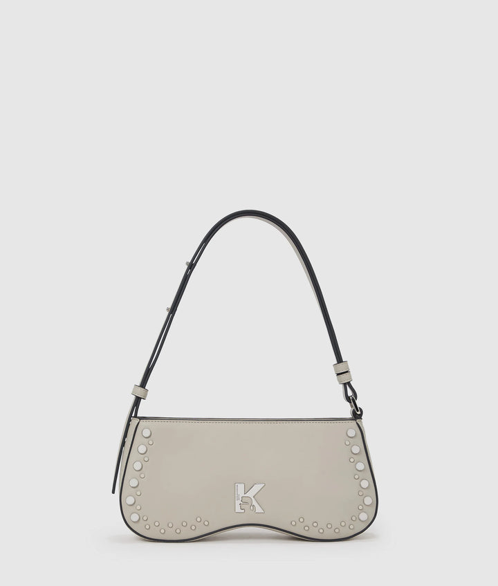 Borsa a tracolla con borchie Karl Lagerfeld: Moonstruck