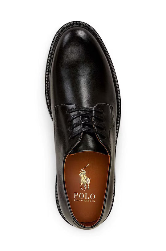 Scarpe Derby Ralph Lauren Asher: Nero – vista alternativa