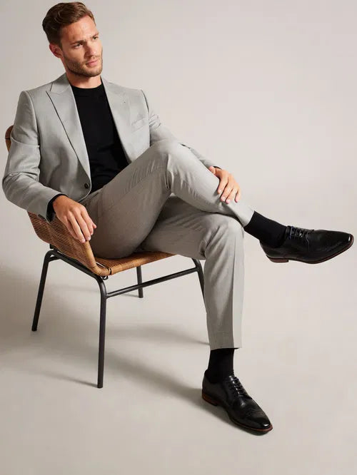 Επίσημα παπούτσια Ted Baker Markuse Brogue Derby: Μαύρα – εναλλακτική όψη