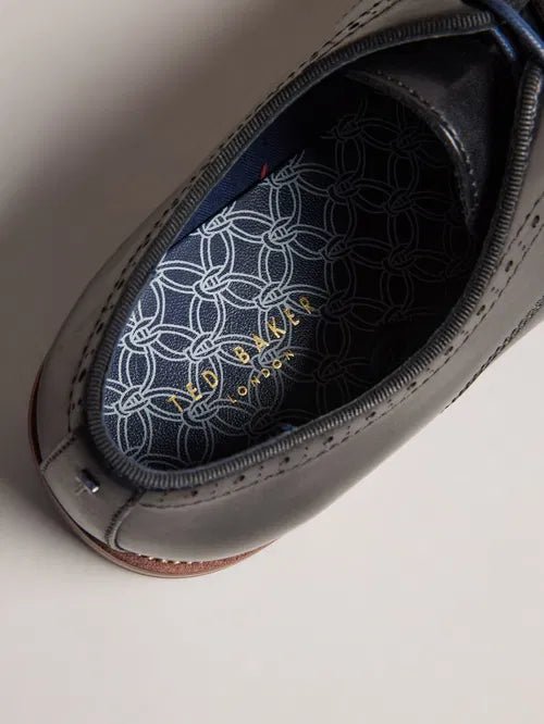 Επίσημα παπούτσια Ted Baker Markuse Brogue Derby: Μαύρα – εναλλακτική όψη